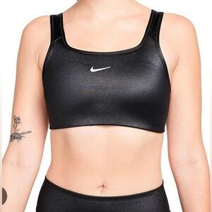 Nike Dri-FIT Swoosh Shine Medium-Support Sports Bra